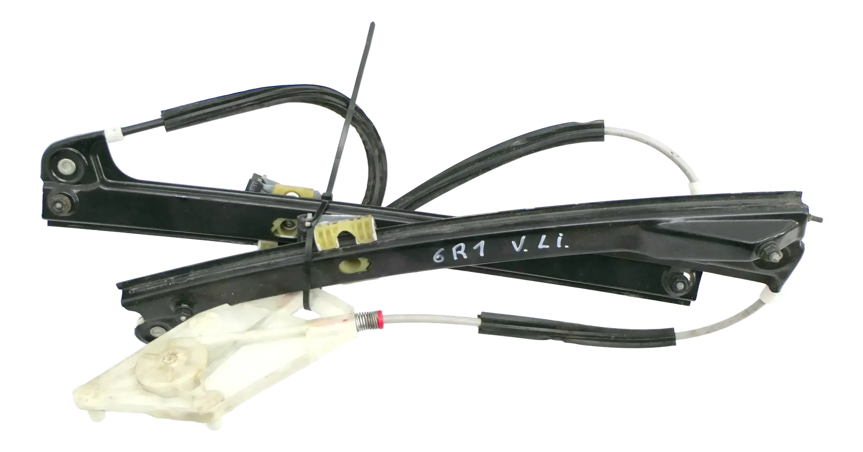 VW Polo 6R elektrischer Fensterheber Gestänge vorne links 6R4837461D 4/5-Türer - Bild 1
