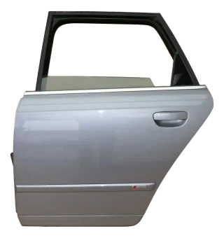 Audi A4 B6 8E Türblatt Tür hinten links silber grau LY7Z Kombi Avant - Bild 1