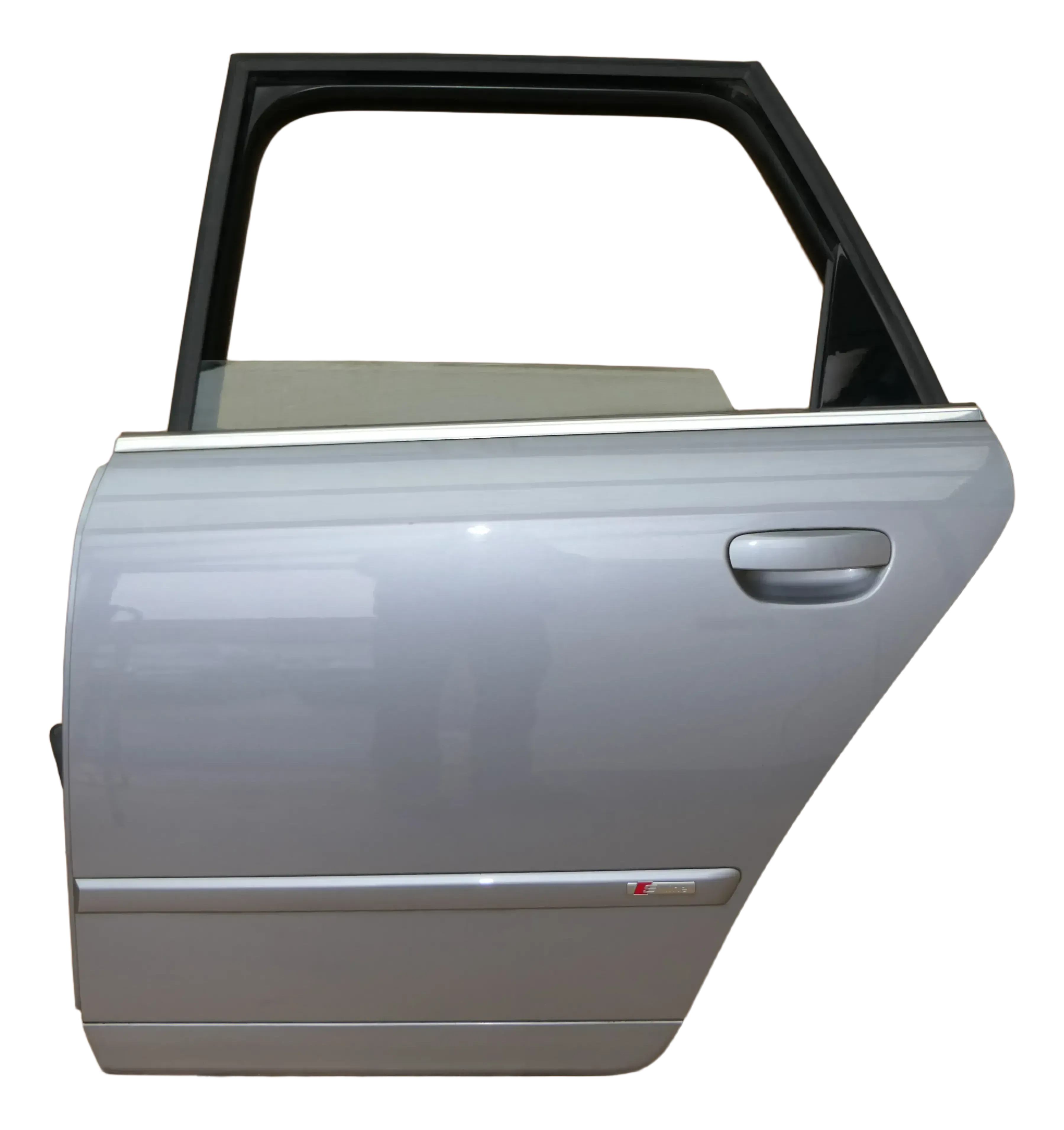 Audi A4 B6 8E Türblatt Tür hinten links silber grau LY7Z Kombi Avant - Bild 1