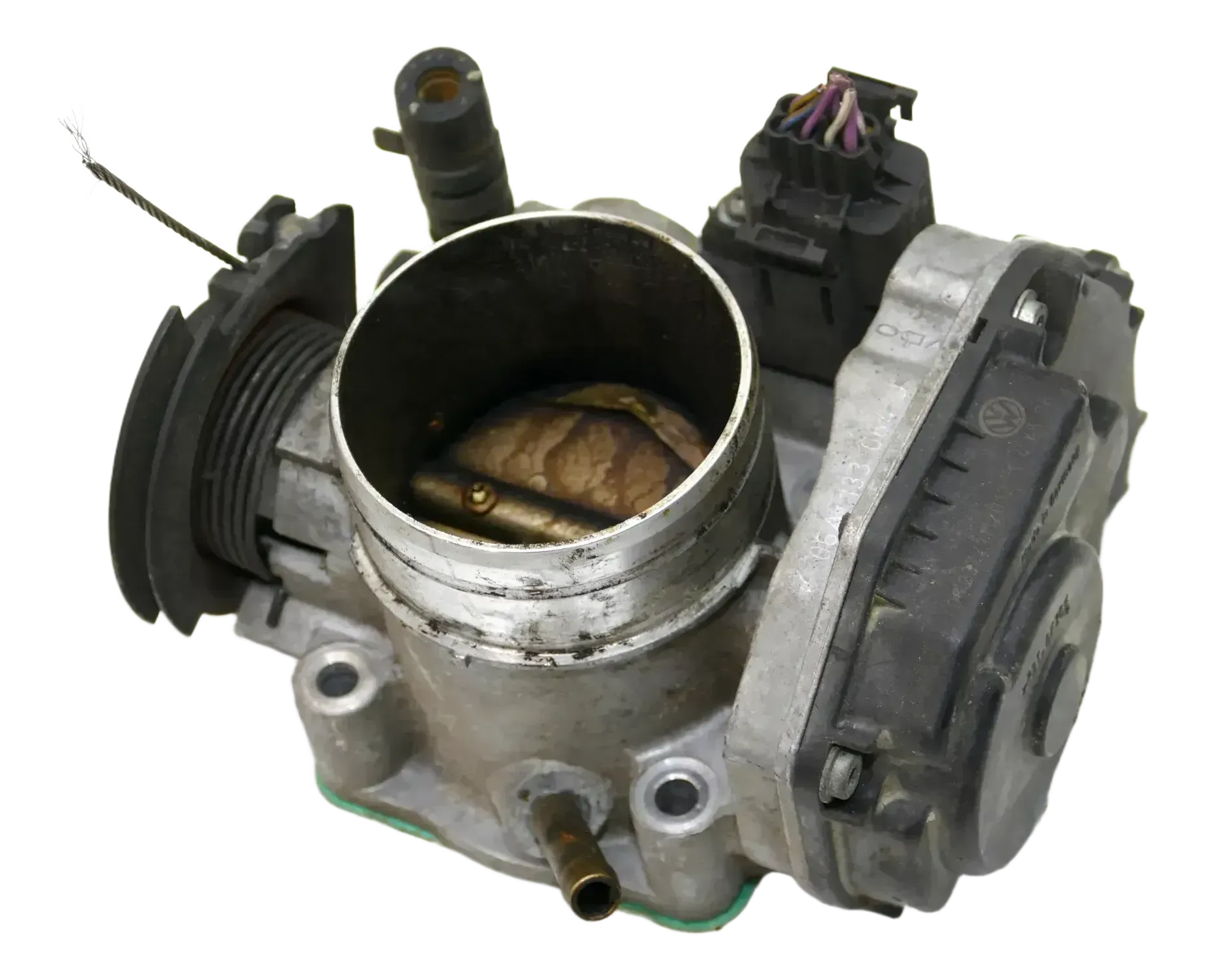 VW Golf 4 Bora Drosselklappe 06A133064J AKL AEH 1,6 74kw 101PS (OHNE TEMPOMAT - Bild 1