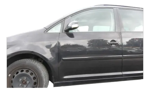 VW Touran 1T 1T3 Tür vorne links Fahrertür schwarz LC9Z OHNE Anbauteile Cross