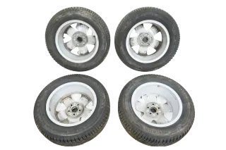 4x Golf 4 Bora Alufelgen Allwetterreifen 195/65 R15 Reifen 1C0601025F 7mm Felgen - Bild 7