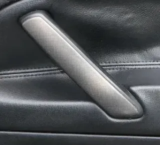 3x Passat 3B 3BG Türgriff Tür Griff Abdeckung Dekor netzoptik braun Verkleidung - Bild 2