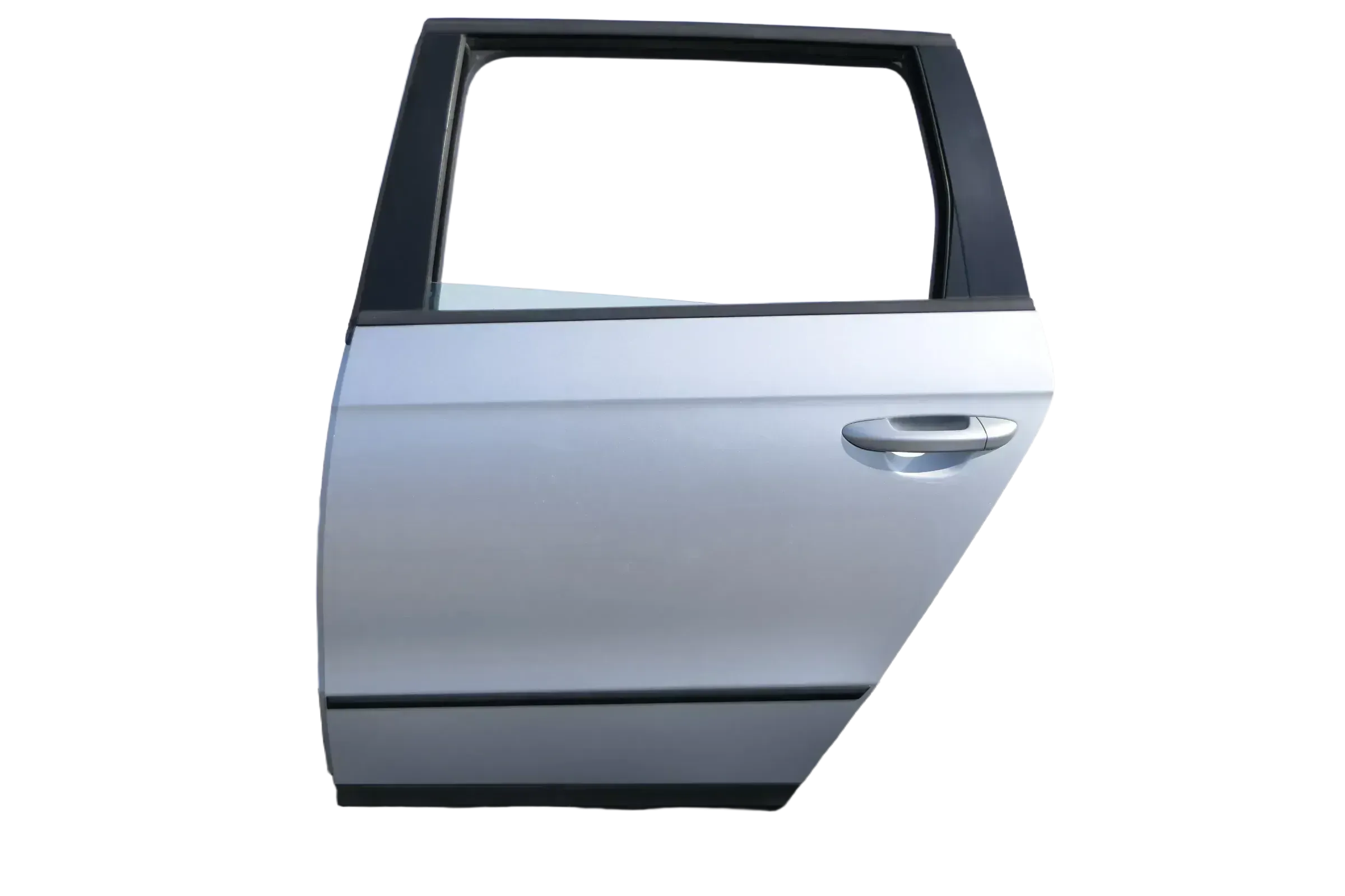 VW Passat 3C Kombi Variant Tür hinten links silber LA7W -OHNE Anbauteile - Bild 1