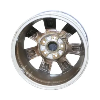 1x VW Caddy 2K Alufelge Felge 2K1071495 666 KBA 46109 6,5x15H2 ET50 5x112    HL - Bild 4