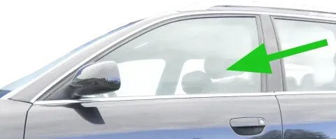Audi A4 B5 vorne links Fenster Scheibe in Tür Fensterscheibe 4/5-Türer