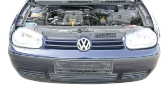VW Golf 4 1J Stoßstange vorne Stoßfänger vorn blau LC5H - Bild 1