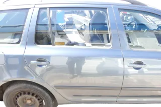 Skoda Octavia 1Z Kombi Tür hinten rechts grau LF7V graphitgrau (ohneAnbauteile) - Bild 1