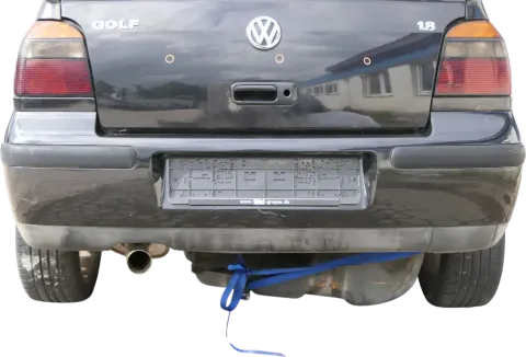 VW Golf 4 1E Cabrio Limousine Stoßstange hinten Heckstoßstange schwarz LC9Z