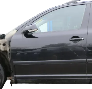 Skoda Octavia 1Z Kombi+Limo Tür vorne links Fahrertür schwarz LF9R OHNEAnbauteil - Bild 2