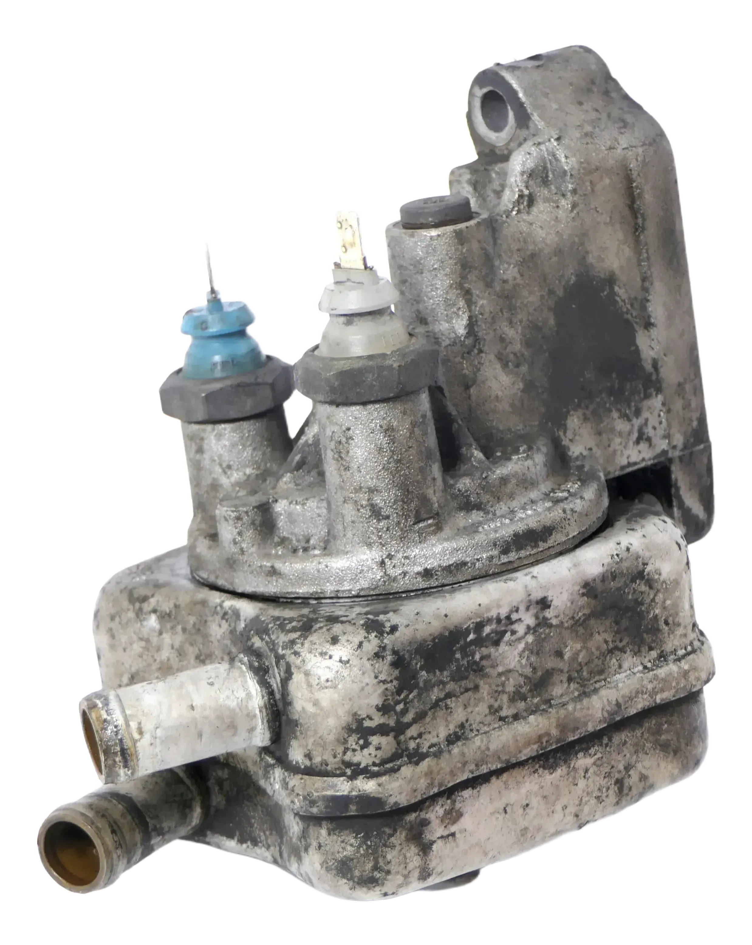 VW Sharan Golf Ölkühler Halter Ölfilterflansch 068117021B 028115417 1.9 TDI AHU - Bild 1