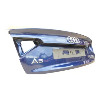 Audi A5 8T Heckklappe Kofferraumdeckel blau LX5Q Facelift ORIGINAL von Neuwagen - Bild 6