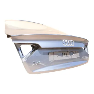 Audi A5 8T Heckklappe Kofferraumdeckel grau LX7R Facelift ORIGINAL von Neuwagen - Bild 6