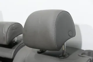 Audi A4 B6 8E Kopfstütze hinten links Leder grau - Bild 1