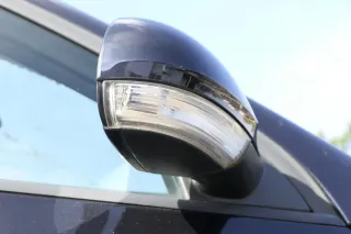 VW Passat 3C elektrischer Spiegel Außenspiegel rechts Glas Blinke schwarz LC9X - Bild 2