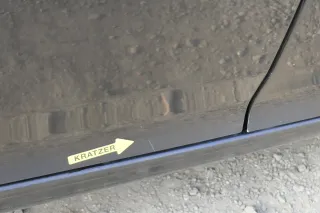 VW Golf 5 V 1K Tür Türrahmen hinten rechts 4/5-Türer schwarz LC9Z blackmagic - Bild 3