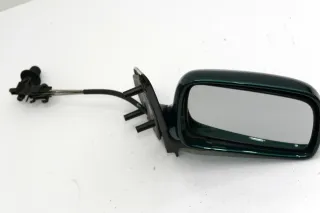 VW Polo 6N manueller mechanischer Spiegel Außenspiegel rechts Glas grün LC6P - Bild 1