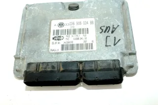 VW Golf 4 Bora Steuergerät Motor 036906034BB 1,6 16V 77kw 105PS AUS Motor - Bild 1