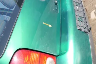 VW Lupo 6X Heckklappe Klappe Kofferraumklappe Scheibe grün LA6N - Bild 4