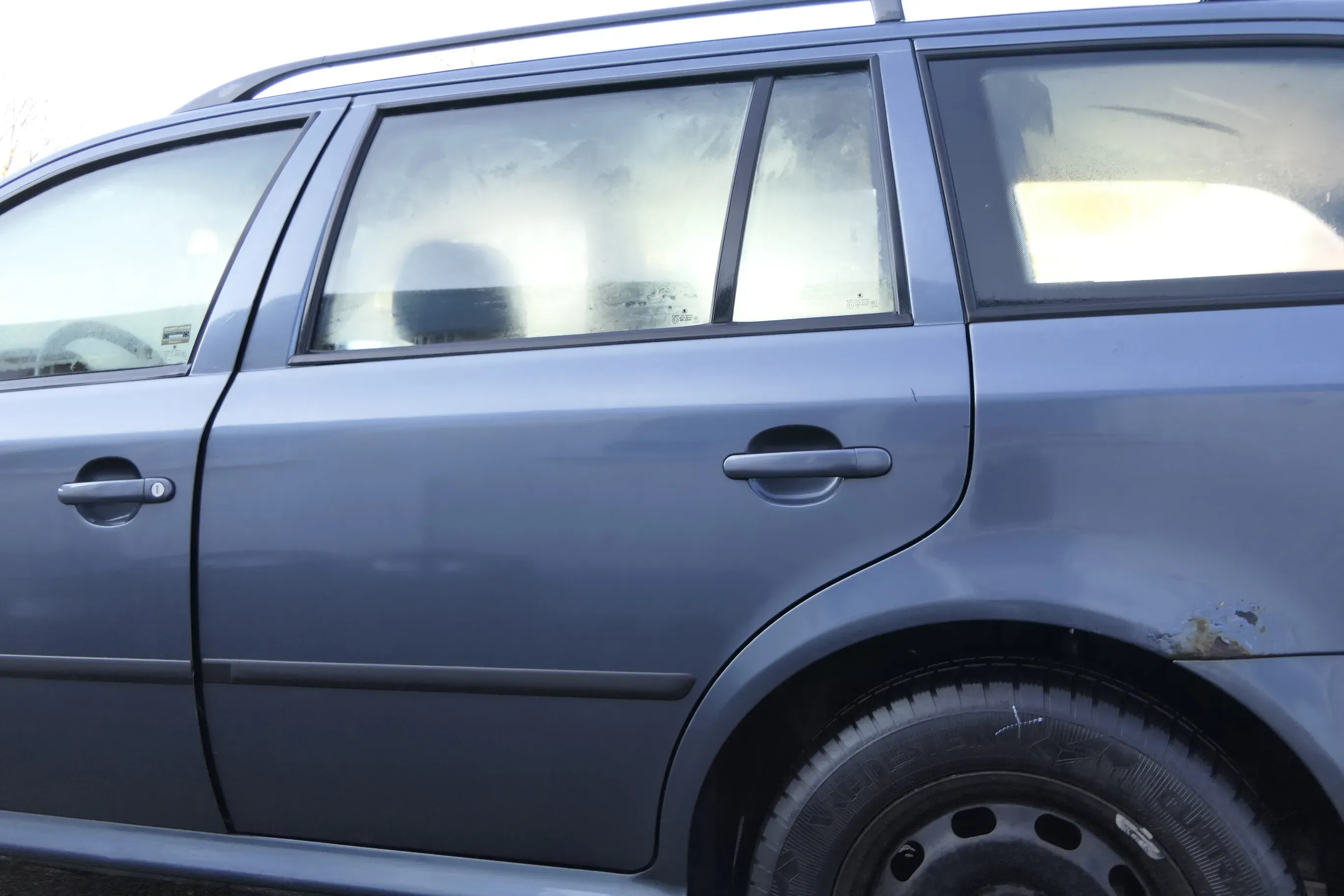 Skoda Octavia 1U5 Combi Kombi Variant Tür hinten links grau LF7V 9901 U9 - Bild 1