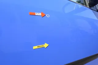 VW Polo 9N 9N3 Tür vorne rechts Beifahrertür 2/3-Türer blau LA5F ohneAnbautei - Bild 3