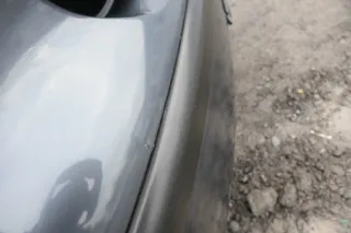 VW Polo 9N 9N3 Stoßstange Heckstoßstange hinten grau LC7V - Bild 5