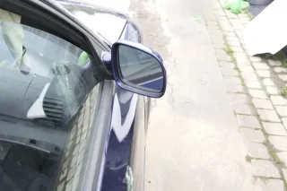 VW Passat 3B 3BG elektrischer Spiegel Außenspiegel rechts Glas blau LB5N - Bild 3