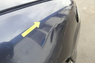 Audi A3 8L Kotflügel vorne rechts blau LZ5T - Bild 3