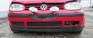 VW Golf 4 Stoßstange vorne Frontstoßstange Stoßfänger rot LY3D SWR - Bild 1