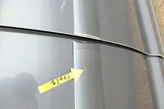 VW Touran 1T 1T3 Tür hinten rechts grau LD7X - ohne Anbauteile - Bild 4
