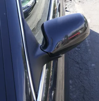 Audi A6 4B Spiegel Außenspiegel links elektrisch schwarz LZ9W mit GLAS - Bild 2