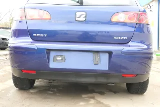 Seat Ibiza 6L Stoßstange Heckstoßstange hinten blau LS5S - Bild 1