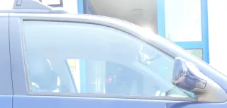VW Polo Kombi Caddy 9K vorne rechts Fenster Scheibe in Tür Fensterscheibe - Bild 2