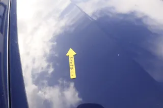 VW Passat 3BG Motorhaube Klappe vorne vorn Haube blau LA5E - Bild 6