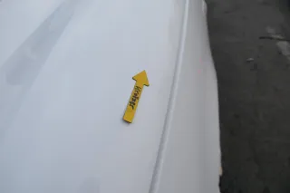 VW Lupo Motorhaube KLappe vorne weiß LB9A - Bild 8