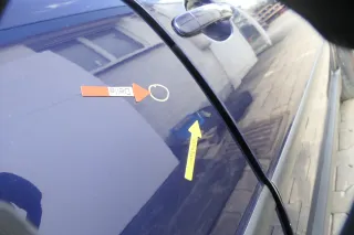 VW Passat 3B 3BG 3B6 Kombi Avant Tür hinten rechts mit Scheibe blau LB5N - Bild 10