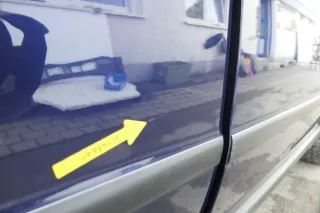 VW Passat 3B 3BG 3B6 Kombi Avant Tür hinten rechts mit Scheibe blau LB5N - Bild 6