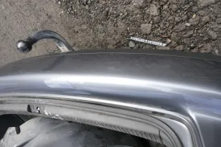 VW Touran 1T Stoßstange hinten Heckstoßstange Stoßfänger grau LD7X - Bild 7