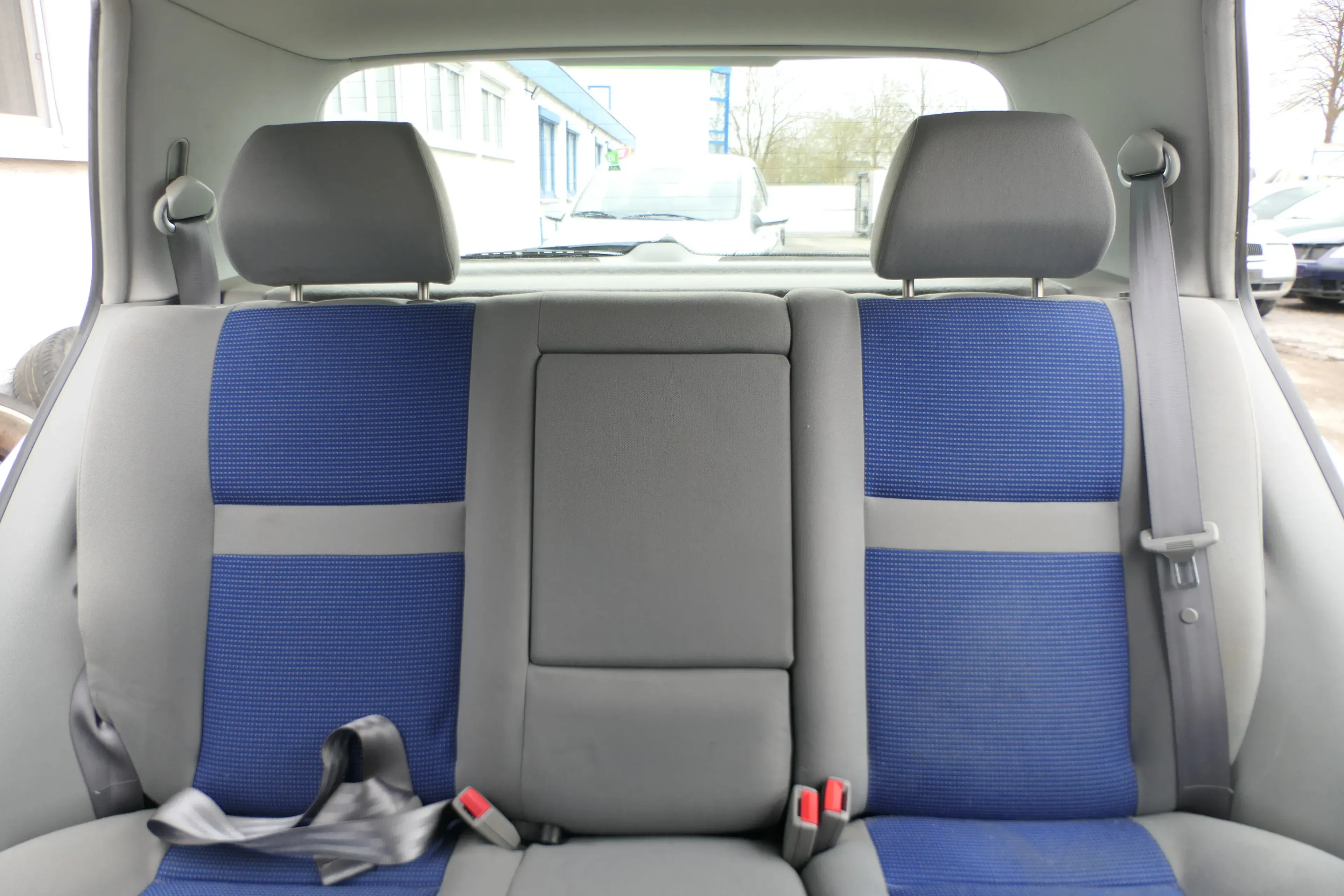 Golf 4 Limousine Sitz Rückbank Rücksitzbank Sitzfläche Sitze blau grau - Bild 1