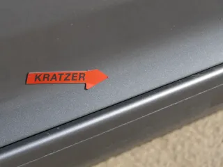 Golf 5 V 1K Tür Türblatt vorne rechts Beifahrertür 4/5-Türer grau LA7T +Rahmen - Bild 2
