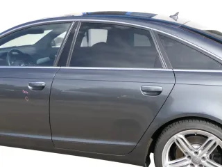 Audi A6 4F C6 Tür mit Türblatt hinten links grau LZ7S - ohne Anbauteile - Bild 2