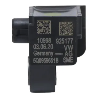 Golf Q2 A6 4F Crashsensor Airbagsteuergerät 5Q0959651B ORIGINAL aus NEUWAGEN ## - Bild 3