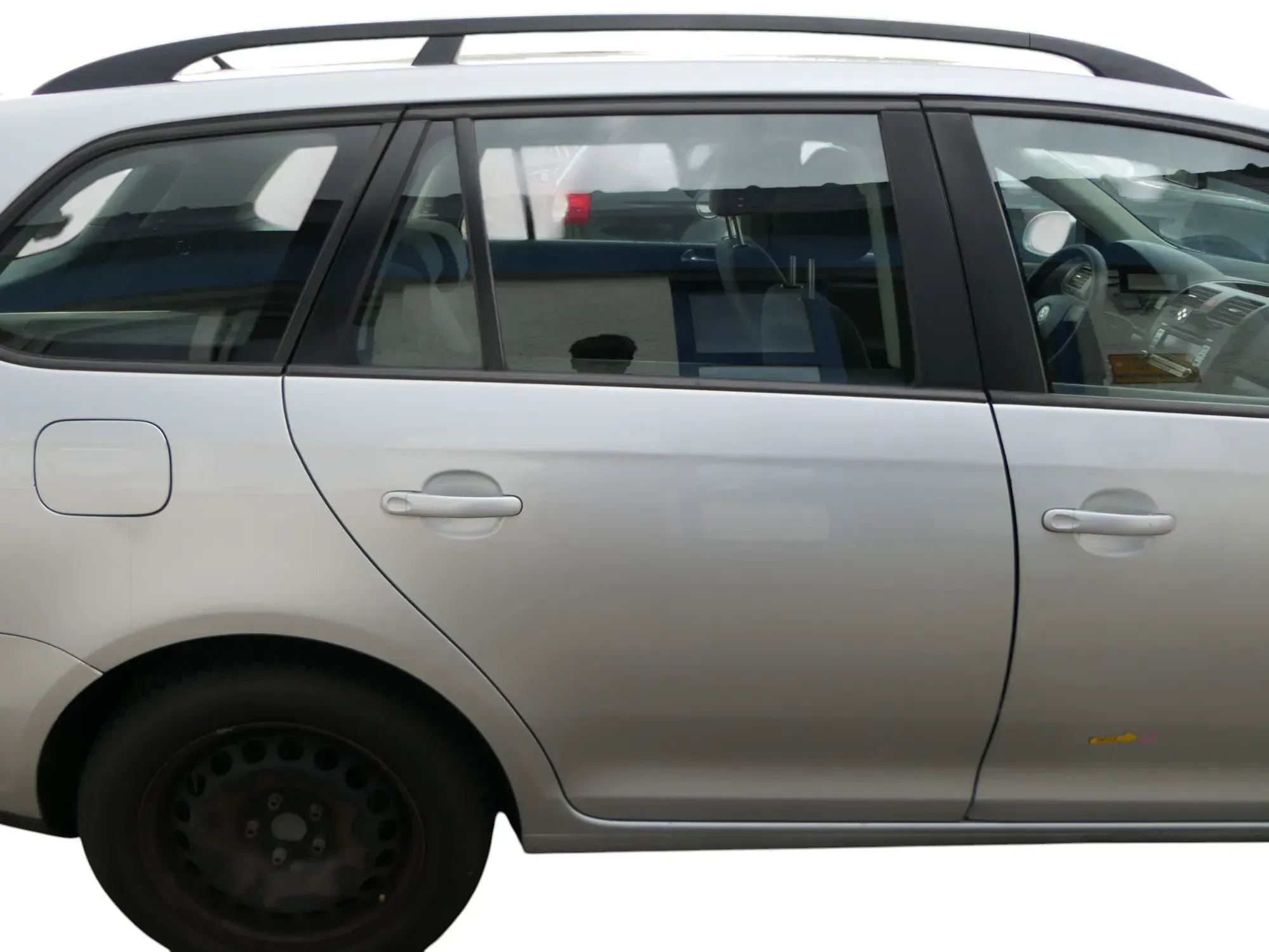 VW Golf 5 1K5 + Golf 6 AJ5 nur Kombi / Variant Tür hinten rechts silber LA7W - Bild 1