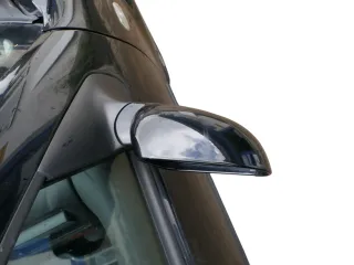VW Golf 4 Bora elektrischer Spiegel vorne rechts Außenspiegel schwarz L041 Glas - Bild 5