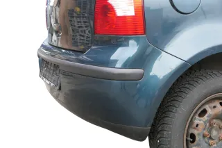VW Polo 9N 9N3 Stoßstange Heckstoßstange hinten grün LC6X - Bild 12