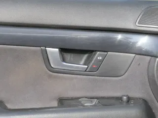 1x A4 8E B6 Türverkleidung Verkleidung Tür vorne links soul schwarz -ohne Schalt - Bild 2