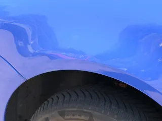 VW Polo 9N Kotflügel vorne links blau LA5F bis ca.Bj.2004 - Bild 6