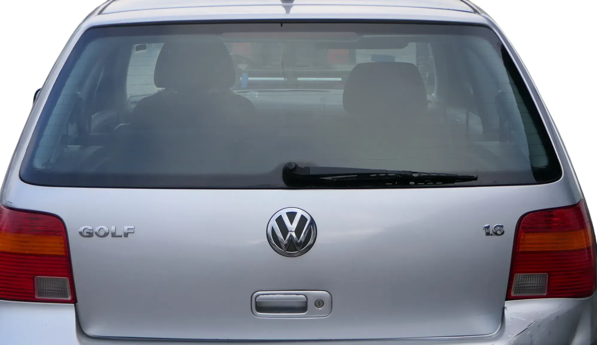Golf 4 Limousine Heckklappe Kofferraumklappe Klappe hinten silber LA7W -ohneAnb - Bild 1