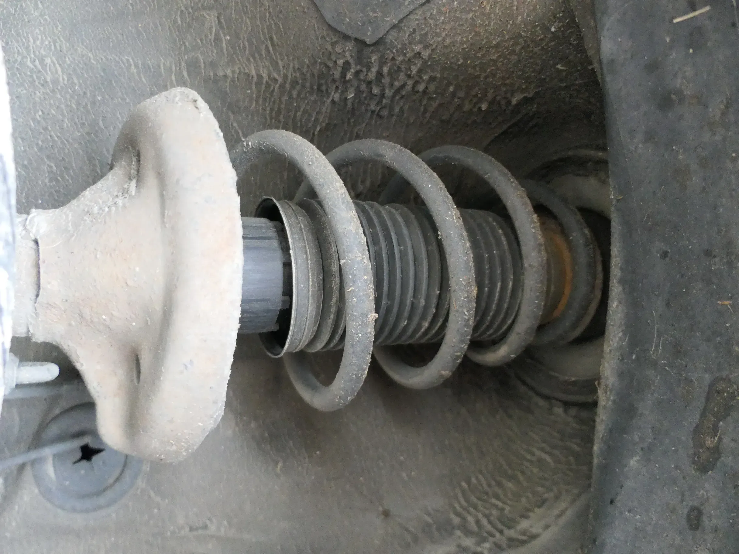 2 Stück VW Golf 4 Octavia A3 Stoßdämpfer Federbein Feder vorne 1J0413031BJ - Bild 1