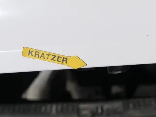 Polo 6R 6C Heckklappe Kofferraumklappe Klappe Scheibe weiß LB9A OHNEAnbauteil - Bild 13